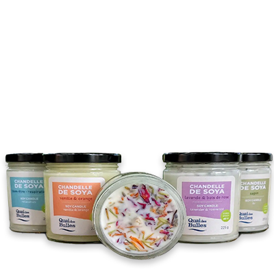 Soy wax candles