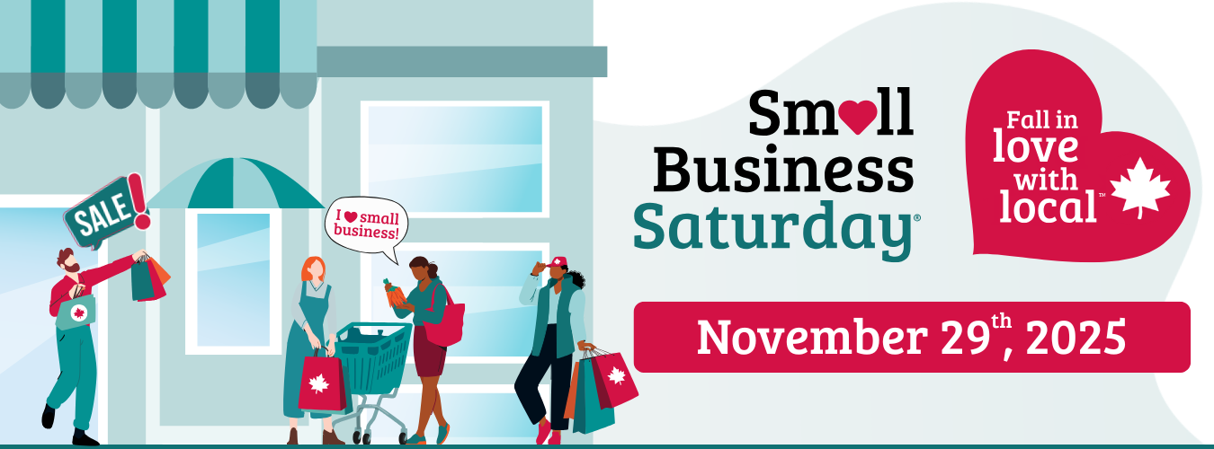 Small Business Saturday, November 29, 2025, Fall in love with local