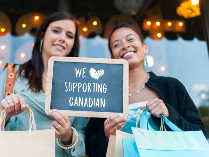 We love supporting Canadian