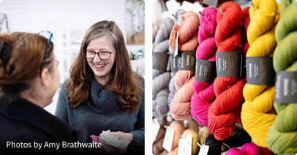 Unwind Yarn House photos by Amy Brathwaite