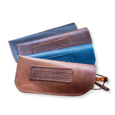 Leather Glasses Case 