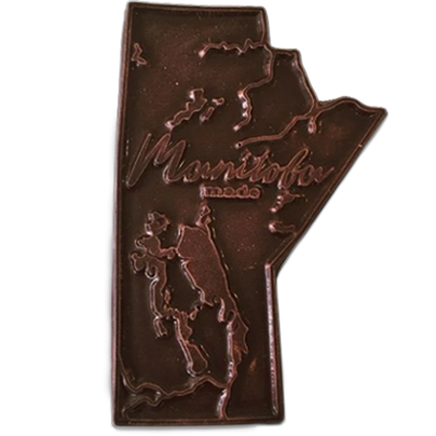 Manitoba made chocolate bar