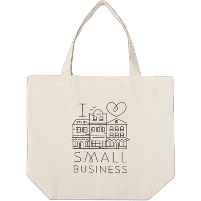 I love small business tote bag