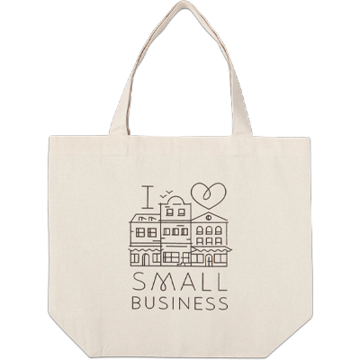 I love small business tote bag